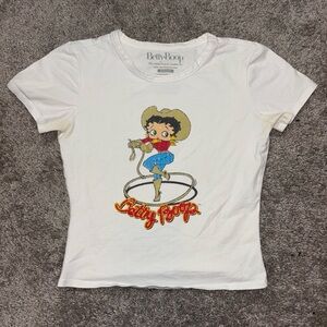 Betty Boop Cropped Top